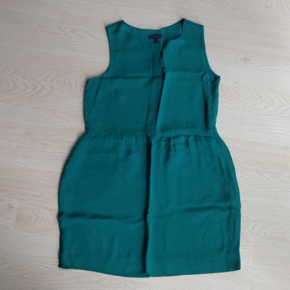 J Crew Sleeveless Dress w/Pockets